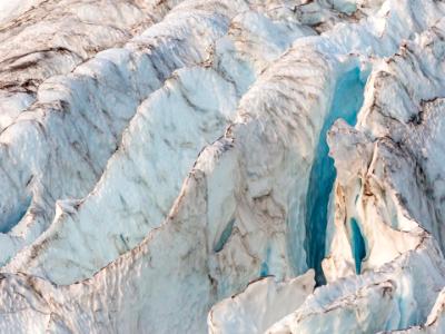 Coleman Glacier Blue Ridges