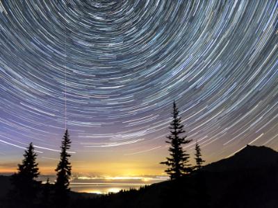 Hurricane Ridge Star Trails