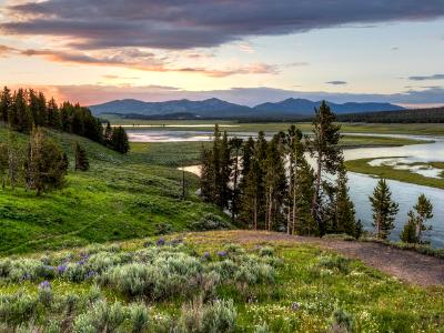 Yellowstone River Sunset