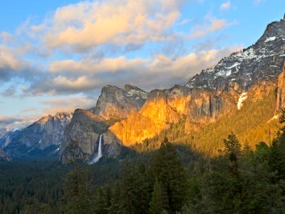 Tunnel View Yosemite Panorama (click for full width)