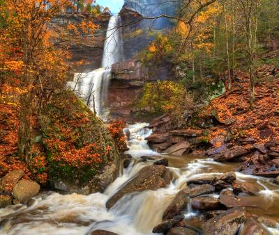 Kaaterskill Falls Autumn HDR