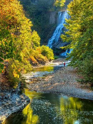 Ithaca Falls and Fall Creek