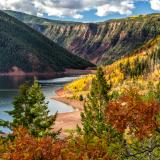 Autumn Color on Ruedi Reservoir