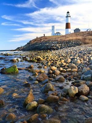 Montauk Point Rocky Shore