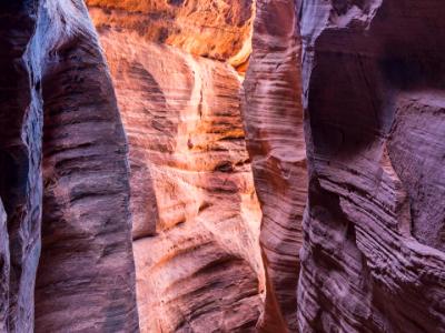 Slot Canyon Colorful Light