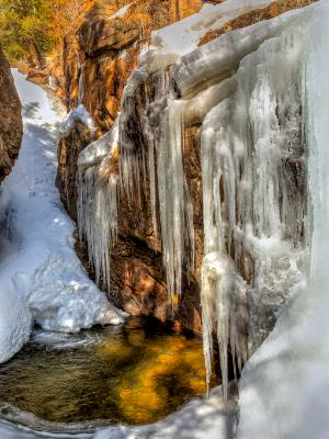 Icy Chasm Falls