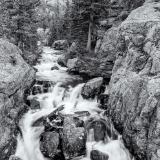 Glacier Gorge B&W