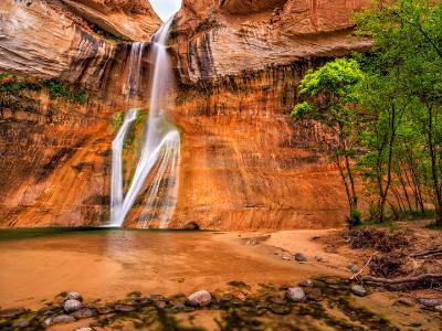 Calf Creek Falls Grenery