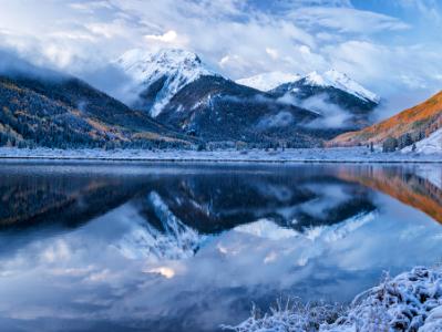 Autumn to Winter on Crystal Lake