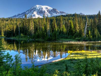 Morning at Reflection Lakes