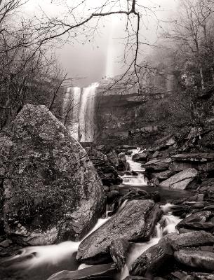 Foggy Morning at Kaaterskill Falls