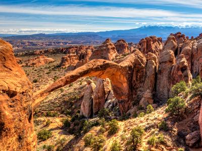 Landscape Arch Back Side Landscape Arch Back Side