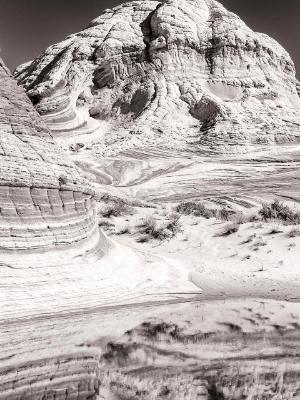 White Pocket Rock Layer Reflections