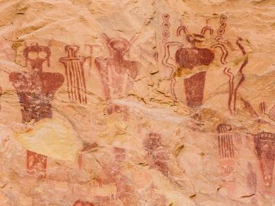 Mysterious Figures in Sego Canyon