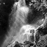 Beaver Meadow Falls Blackand White