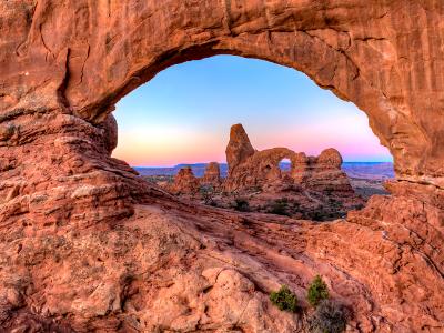 Pre-dawn Arches Eye