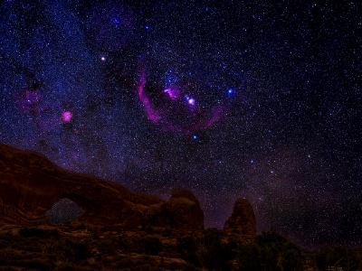 Orion over the North Window