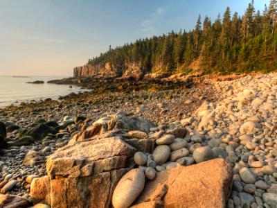 Acadia Boulder Beach Sunrise