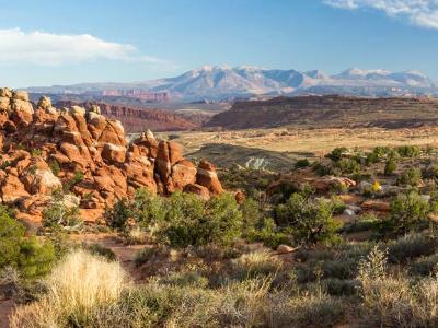 Fiery Furnace Desert Panorama