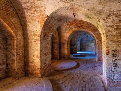 Fort Pickens Casemate Bounce Light