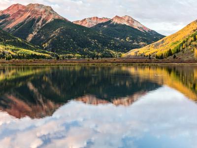 Crystal Lake Sunrise Reflections