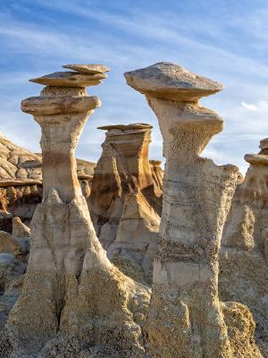 Conversing Hoodoos in Bisti Badlands