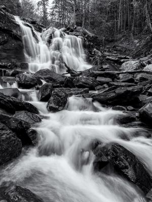 Bastion Falls and Spruce Creek