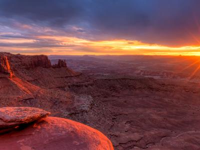 Canyonlands Grand Viewpoint Sunset