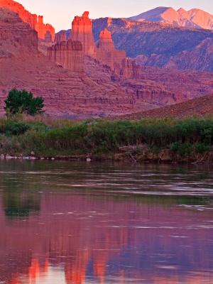 Fisher Towers Sunset