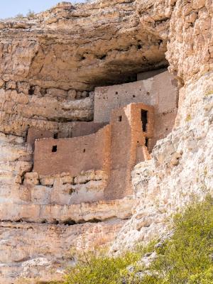 Montezuma Castle Vertical View