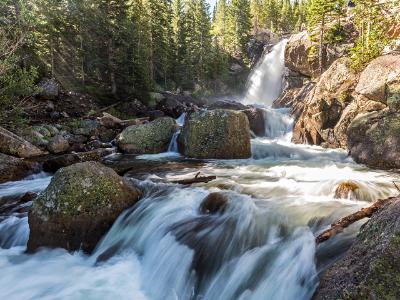 Alberta Falls Sunbeams