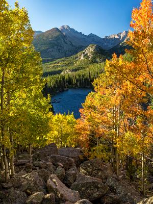 Autumn Vista from Bear Lake Rock Pile