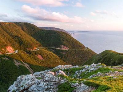 Skyline Trail Sunset Panorama