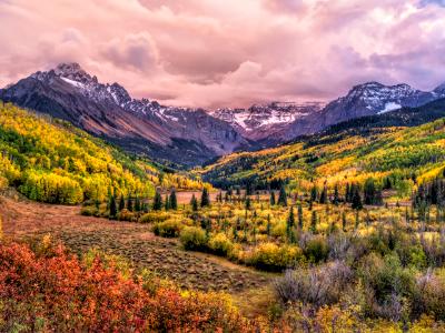 Dallas Creek Valley Sunset