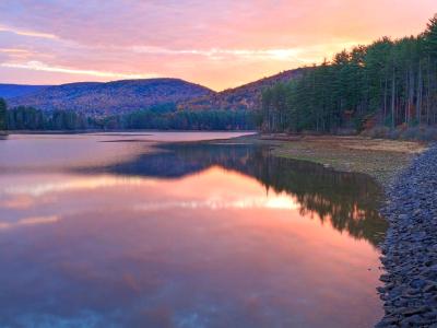 Sunrise on Cooper Lake