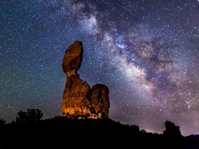 Balanced Rock Milky Way