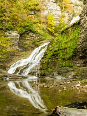 Lucifer Falls Autumn Refections