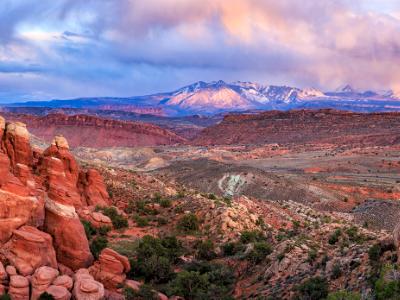 Fiery Furnace Overlook Panorama