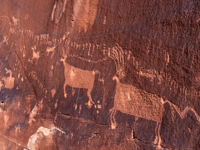 Procession Panel Petroglyph Panel