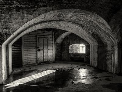 Water Drops in Fort Pickens Arched Chamber