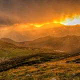 Gore Range Sunset Storm