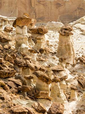 Rimrock Toadstools from Above