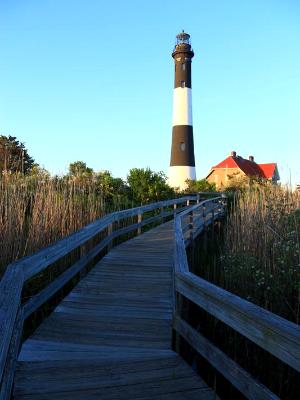 Fire Island Blue Boardwalk