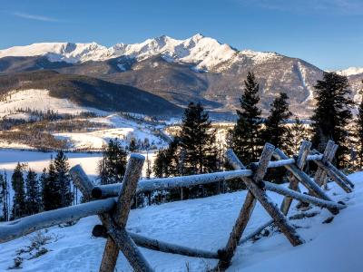 Frosty Railing and the Tenmile Range