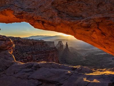 Canyonlands Window on Sunrise