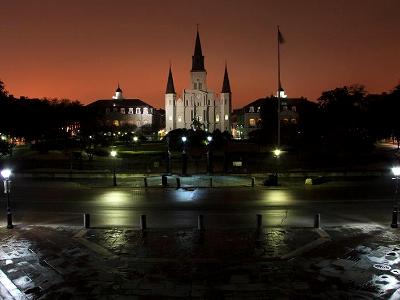 Jackson Square Pink Sky