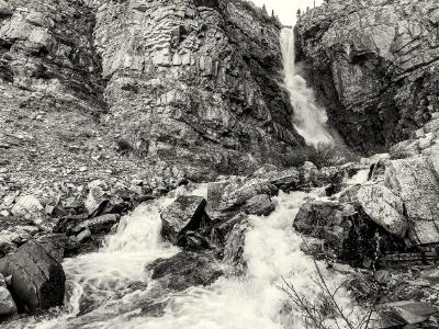 Apikuni Falls and Cliffs