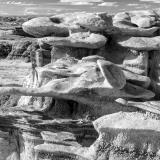 Starship Hoodoos Black & White