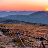 Gore Range Overlook Smoky Sunset