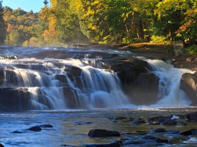 Buttermillk Falls on the Raquette River